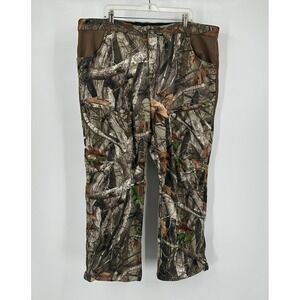 TideWe Mens Camouflage Fleece Lined Hunting Pants Size 3X Camo Tactical Outdoors